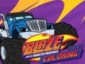 Игра Baze and the monster machines Coloring Book