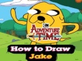 Игра Adventure Time How to Draw Jake
