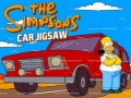 Игра The Simpsons Car Jigsaw