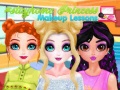 Игра Stayhome Princess Makeup Lessons