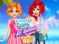 Игра Princess Girls Air Balloon Trip