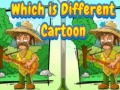 Игра Which Is Different Cartoon