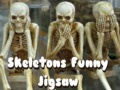 Игра Skeletons Funny Jigsaw