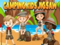 Игра Camping kids jigsaw