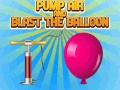 Игра Pump Air And Blast The Balloon