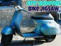 Игра City Scooter Bike Jigsaw