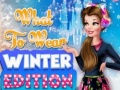 Игра What To Wear Winter Edition