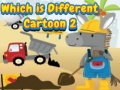 Игра Which Is Different Cartoon 2