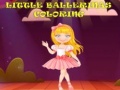 Игра Little Ballerinas Coloring