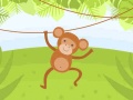 Игра Funny Monkeys Coloring