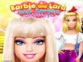 Игра Barbie and Lara Red Carpet Challenge