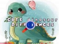 Игра Cute Dinosaur Differences