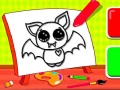 Игра Easy Kids Coloring Bat