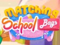 Игра Matching School Bags