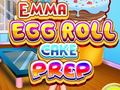 Игра Emma Egg Roll Cake Prep