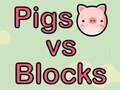 Игра Pigs vs Blocks