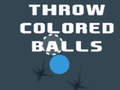 Игра Throw Colored Balls
