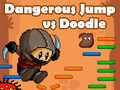 Игра Dangerous Jump vs Doodle Jump