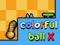 Игра Colorful ball X