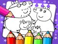 Игра Peppa Pig Coloring Book
