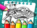 Игра Toy Story Coloring Book 