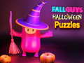 Игра Fall Guys Halloween Puzzle