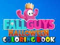 Игра Fall Guys Halloween Coloring Book