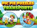 Игра Pic Pie Puzzles Transports