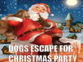 Игра Dogs Escape For Christmas Party