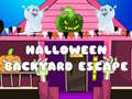 Ігра Halloween Backyard Escape
