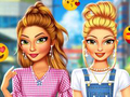 Игра Super Girls Ripped Jeans Outfits
