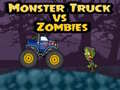 Игра Monster Truck vs Zombies