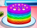 Игра Cooking Rainbow Cake