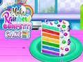 Игра Make Rainbow Confetti Cake