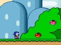 Игра Sonic in Super Mario World
