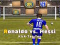 Ігра Messi vs Ronaldo Kick Tac Toe