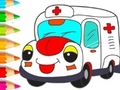 Ігра Coloring Book: Ambulance