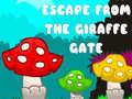 Игра Escape from the Giraffe Gate