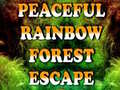 Игра Peaceful Rainbow Forest Escape 