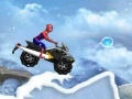 Игра Spiderman Snow Scooter