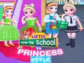 Игра Little Girls School vs Princess Style