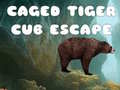 Игра Caged Tiger Cub Escape