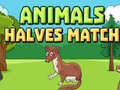 Игра Animals Halves Match