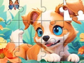 Игра Jigsaw Puzzle: Dog And Garden