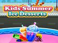 Игра Kids Summer Ice Desserts
