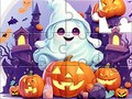 Игра Jigsaw Puzzle: Halloween Cute Ghost