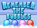 Ігра Remember the Bubbles