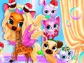 Игра Pets Grooming Bubble Party 