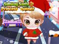 Ігра Subway Santa Princess Runner