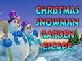 Игра Christmas Snowman Garden Escape